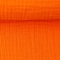 Preview: Musselin "Jenke" Double Gauze ORANGE 423